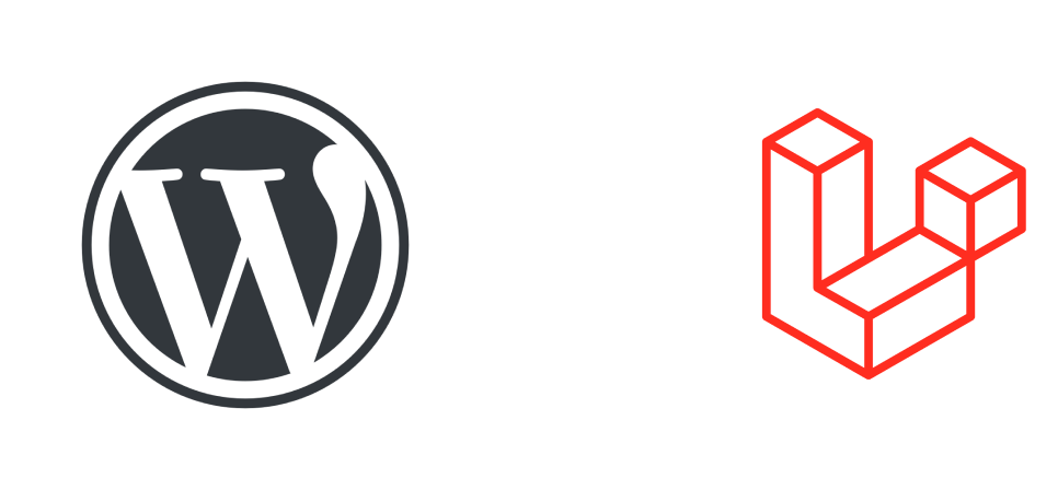 10 / WORDPRESS & LARAVEL Logo